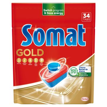 Somat Gold Tabletki do mycia naczyń w zmywarkach 632,4 g (34 x 18,6 g)