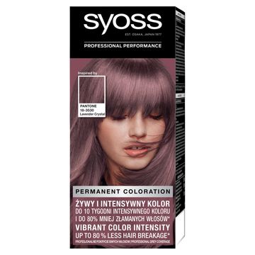 Syoss Permanent Coloration Pantone Farba do włosów trwale koloryzująca 8-23 Lawendowy Kryształ