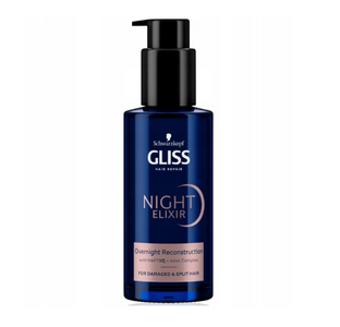 GLISS Night Elixir SPLIT HAIR Nocna Kuracja Bez Spłukiwania Do Włosów 100ML
