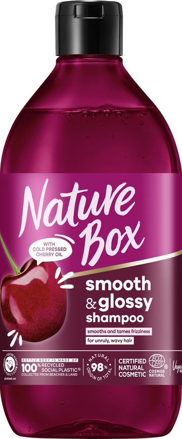 Nature Box Smoothness Szampon 385 ml
