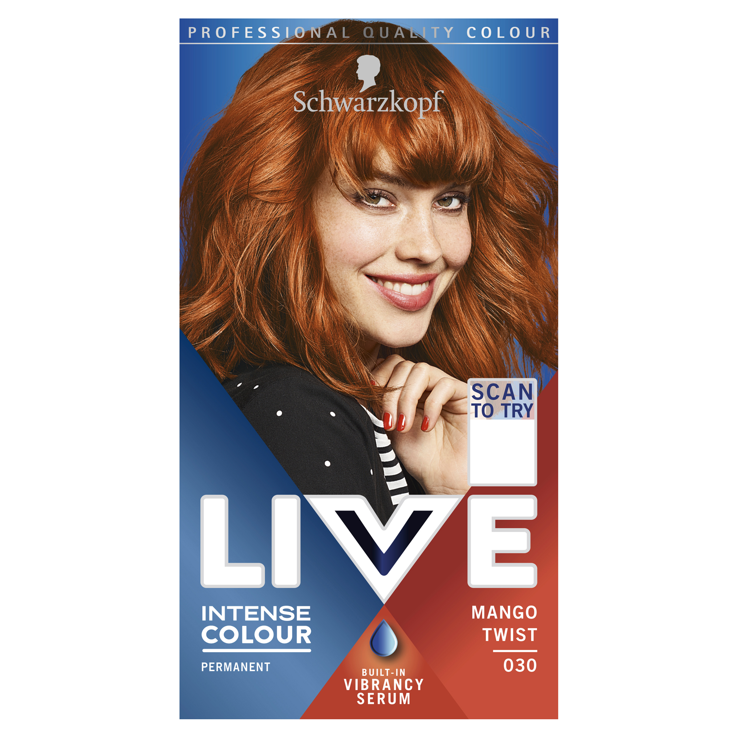 Live Intense Colour Mango Twist 030 Farba do włosów, 1 szt