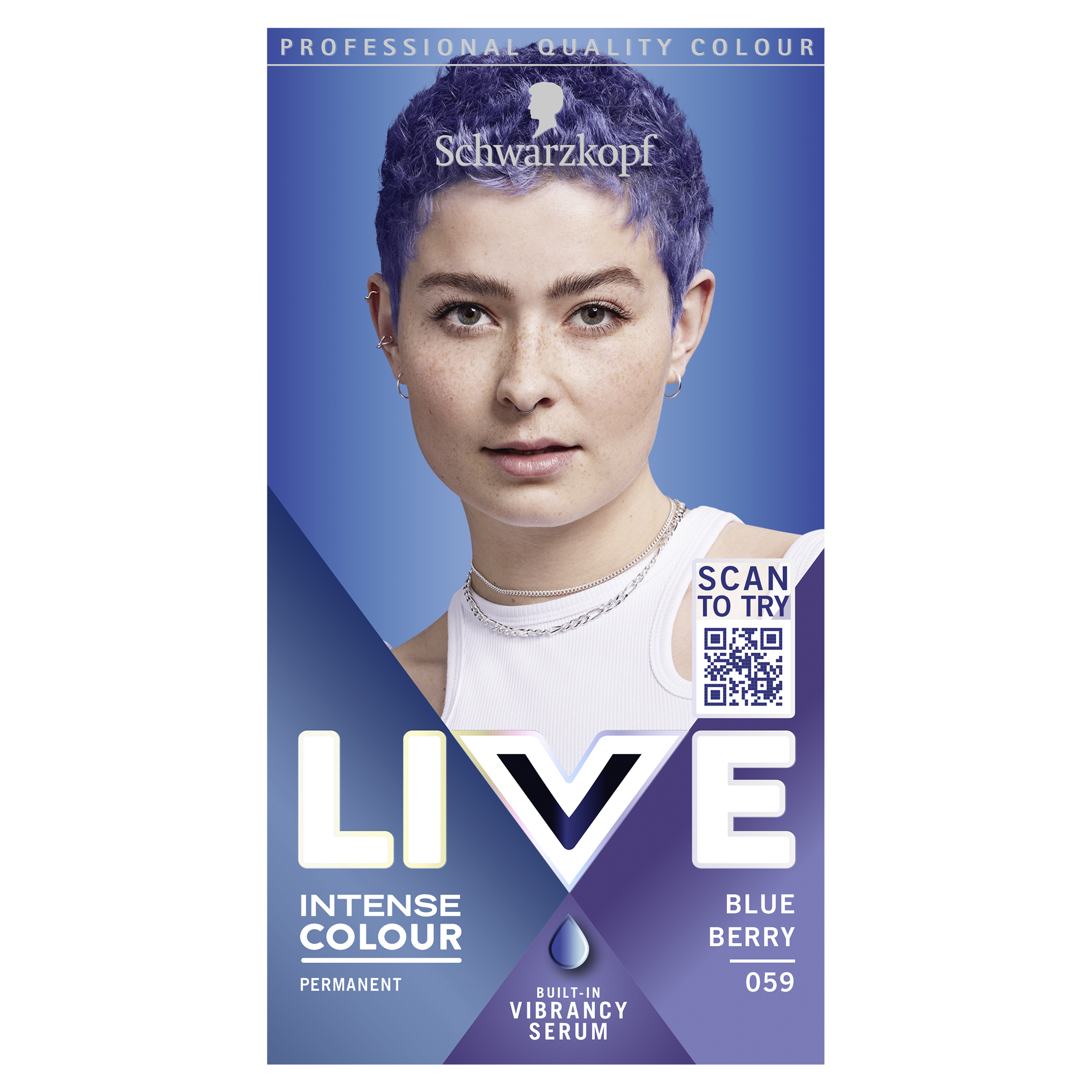 SCHWARZKOPF LIVE INTENSE COLOUR FARBA DO WŁOSÓW 059 BLUEBERRY