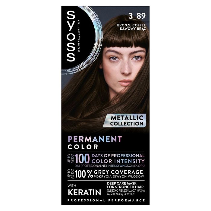 Syoss Metalic 3-89 Bronze Coffee main product photo