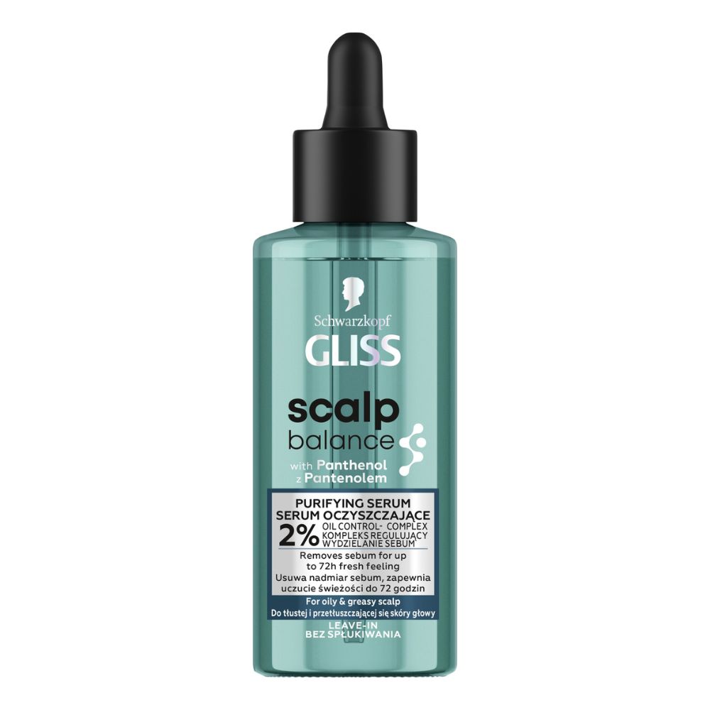 Schwarzkopf Gliss Scalp serum oczyszczające do włosów i skóry głowy 100 ml