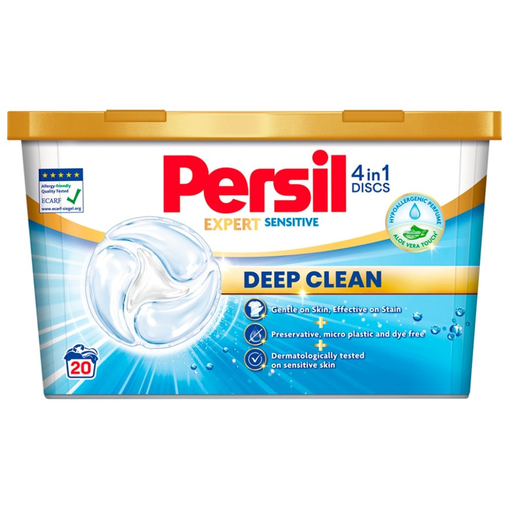Persil Discs Expert Sensitive środek do prania tkanin białych 330 g