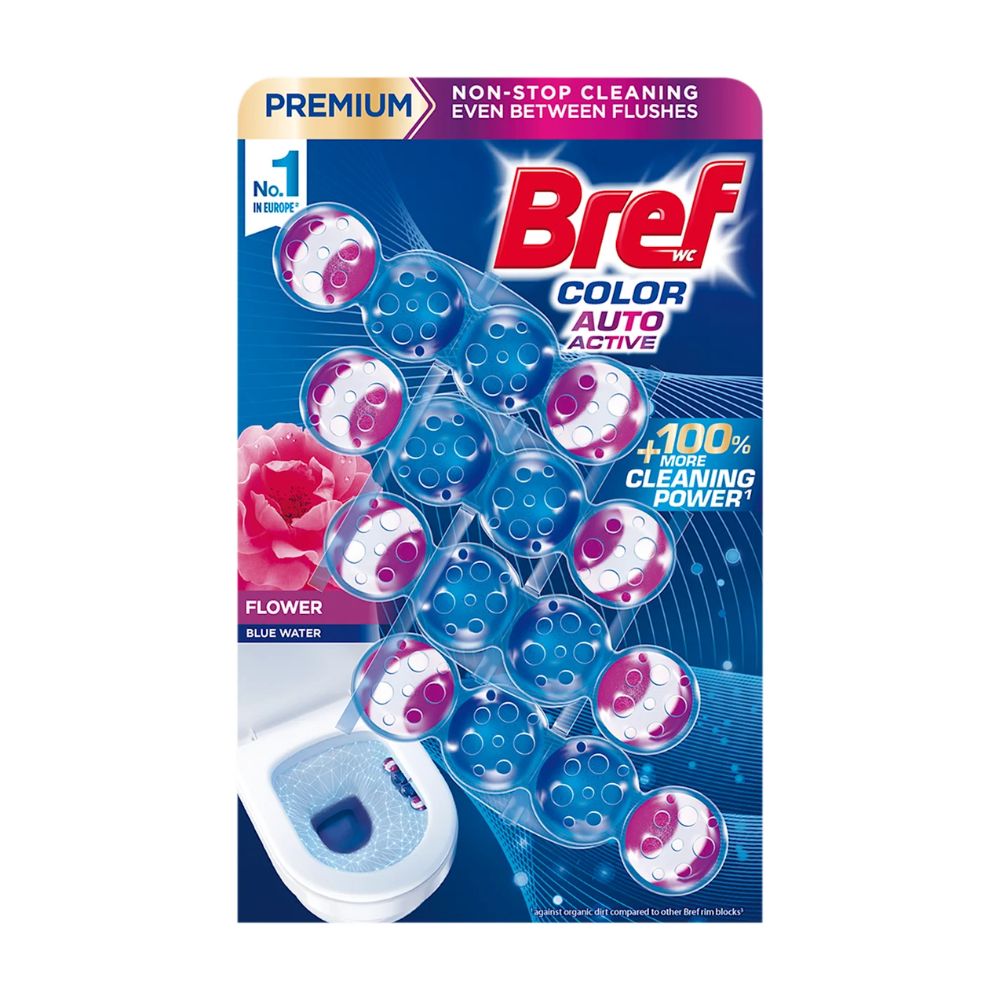 Bref Color Activ Flower zawieszki do WC 200 g