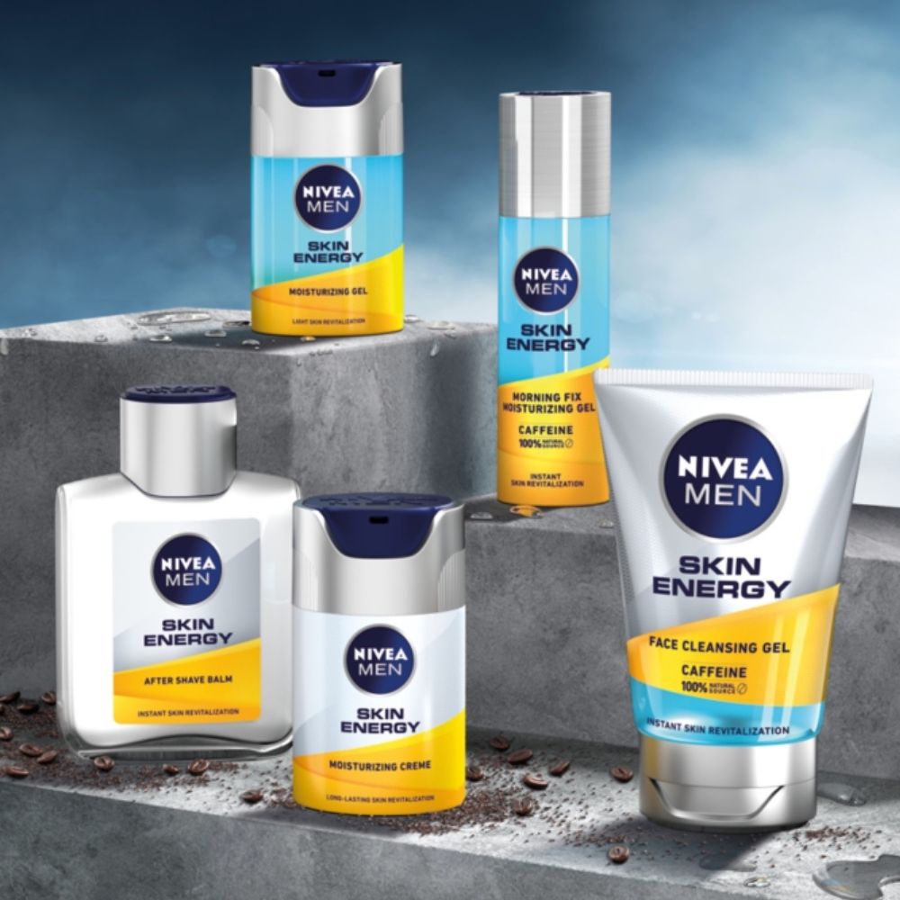 Крем для лица мужской Nivea Men Active Energy, увлажняющий, с кофеином, 50 мл — фото 4