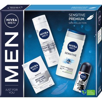Zestaw męskich kosmetyków Nivea Sensitive Premium