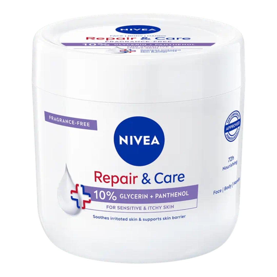 Nivea REPAIR & CARE Sensitive krem nawilżająco-ochronny 400 ml
