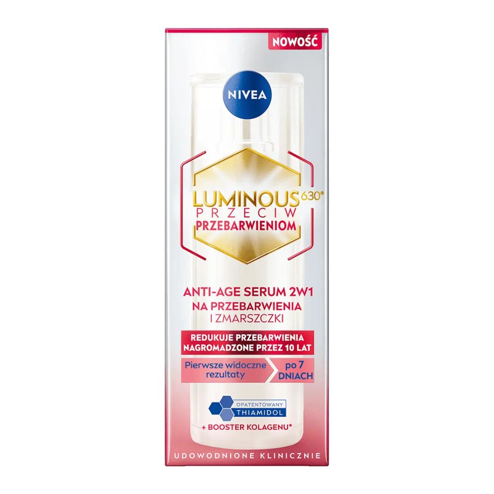 Nivea Anti-Age Serum 2W1 na przebarwienia i zmarszczki 30ml