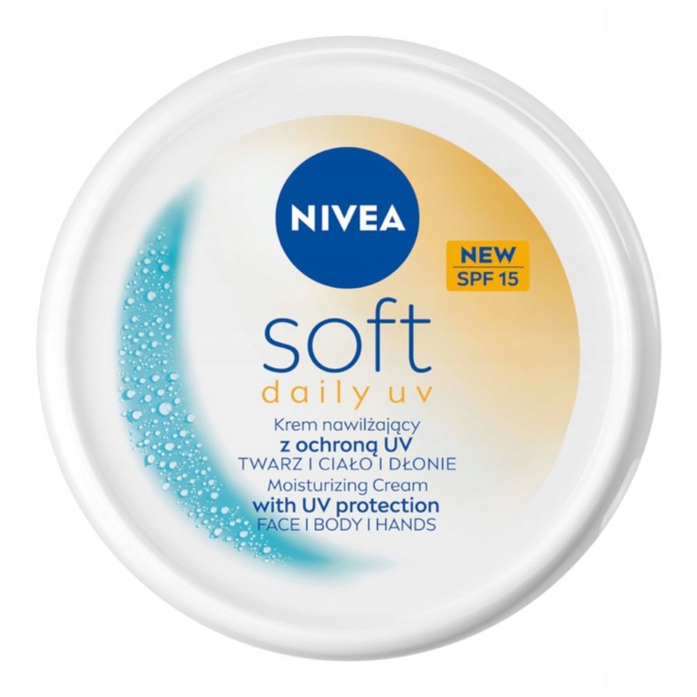 Nivea Soft SPF 15 krem nawilżający 100 ml