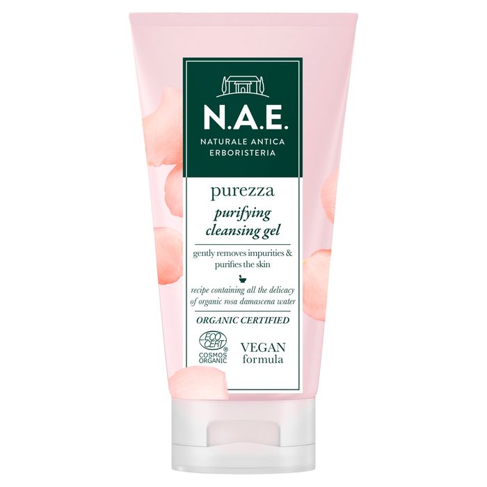 N.A.E Purezza Żel do twarzy oczyszczający z organiczną wodą z róży damasceńskiej 150 ml main product photo