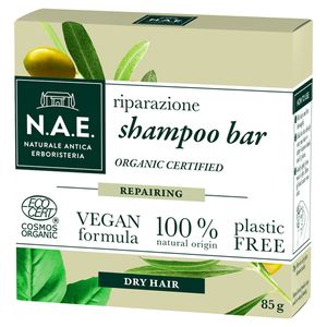 N.A.E. Riparazione Regenerujący szampon w kostce do włosów suchych 85 g