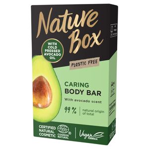 Nature Box Avocado Oil Pielęgnująca kostka myjąca do ciała z olejem awokado 100 g