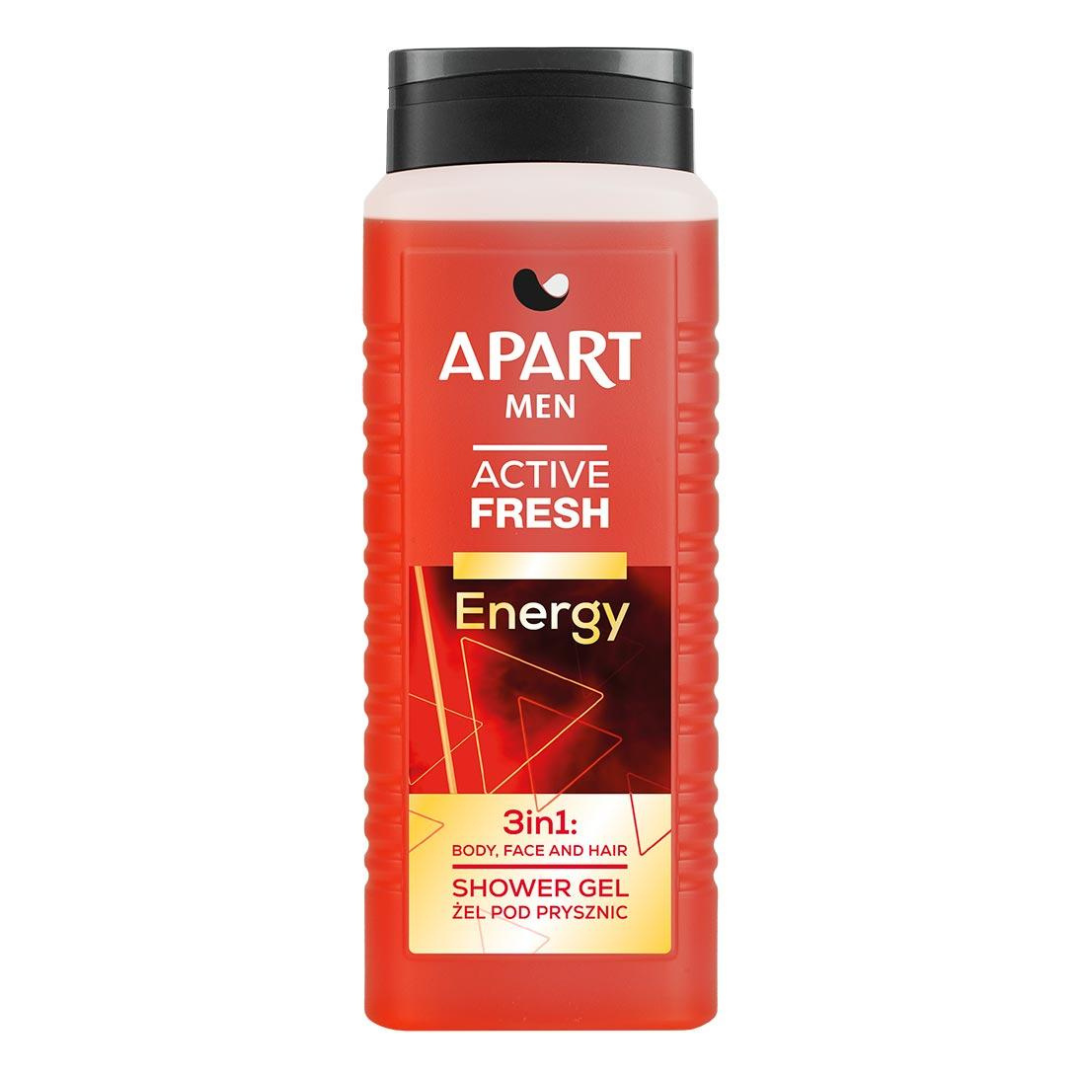 APART ACTIVE FRESH ŻEL POD PRYSZNIC MĘSKI ENERGY 500ML