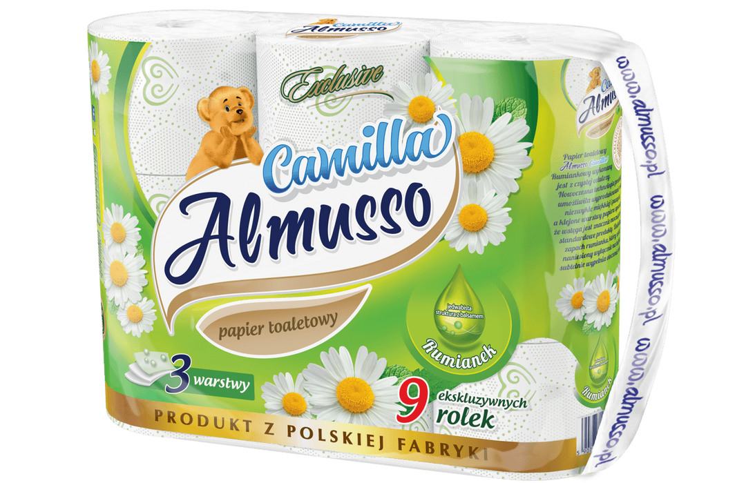 Papier toaletowy zapachowy Almusso CAMILLA 9 szt. main product photo