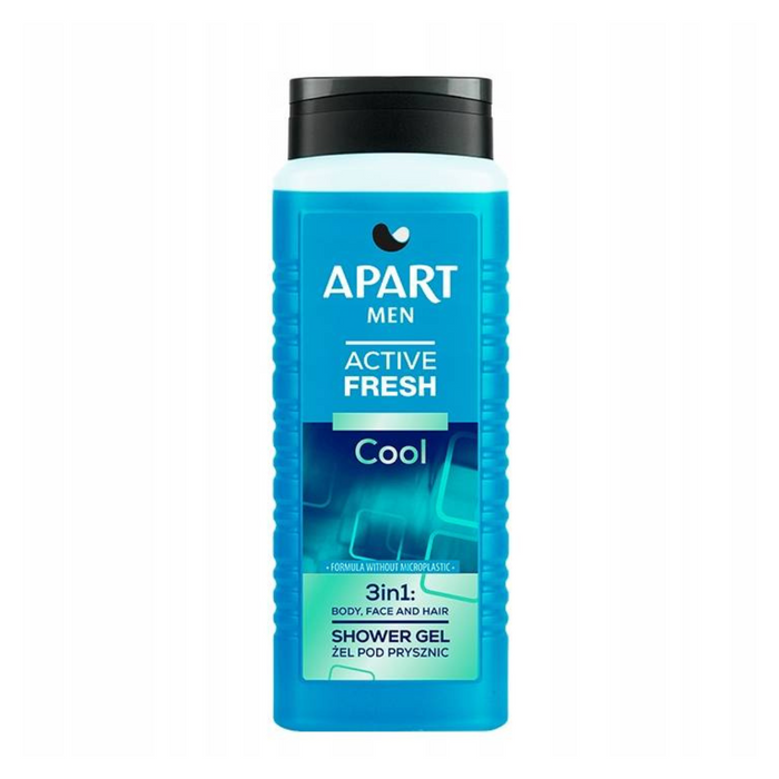 APART ACTIVE FREE COOL ŻEL POD PRYSZNIC MĘSKI 500ML main product photo