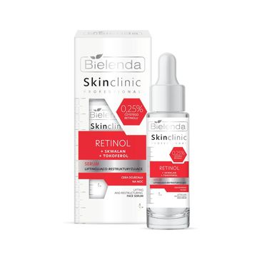 Bielenda Skin Clinic Professional Serum liftingująco-restrukturyzujące na noc 30 ml
