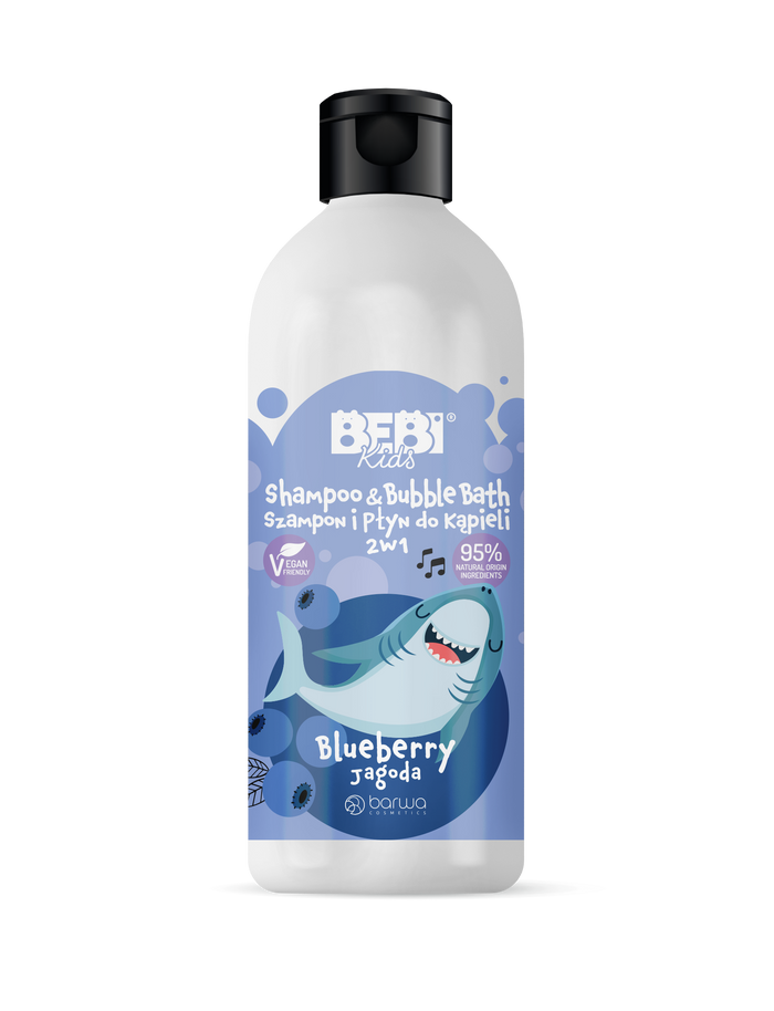 Bebi Kids Jagoda Szampon i płyn do kąpieli 2w1 main product photo
