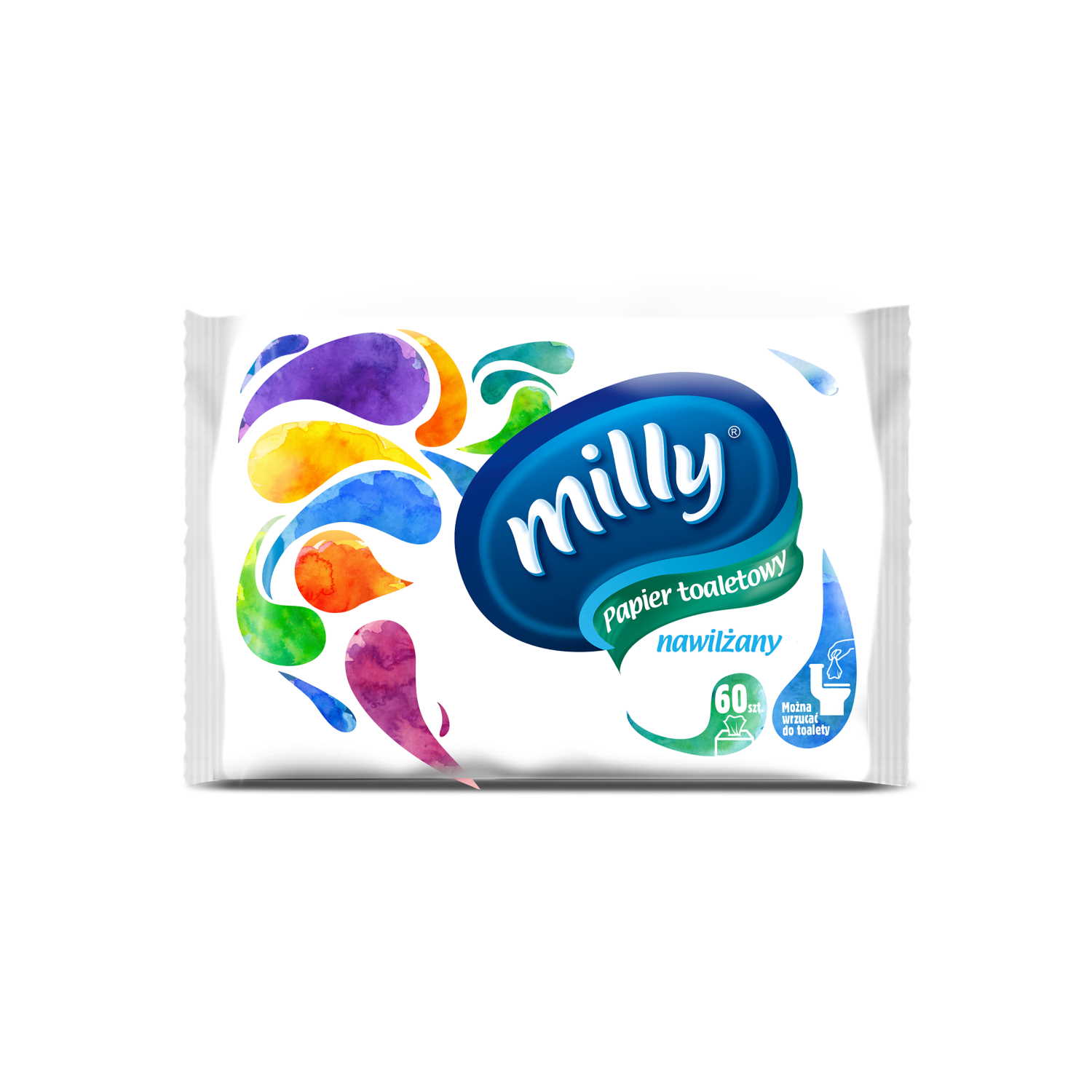 Nawilżany Papier Toaletowy 60 szt. main product photo
