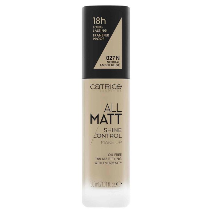 Podkład 027 Amber Beige Matujący 30 ml main product photo