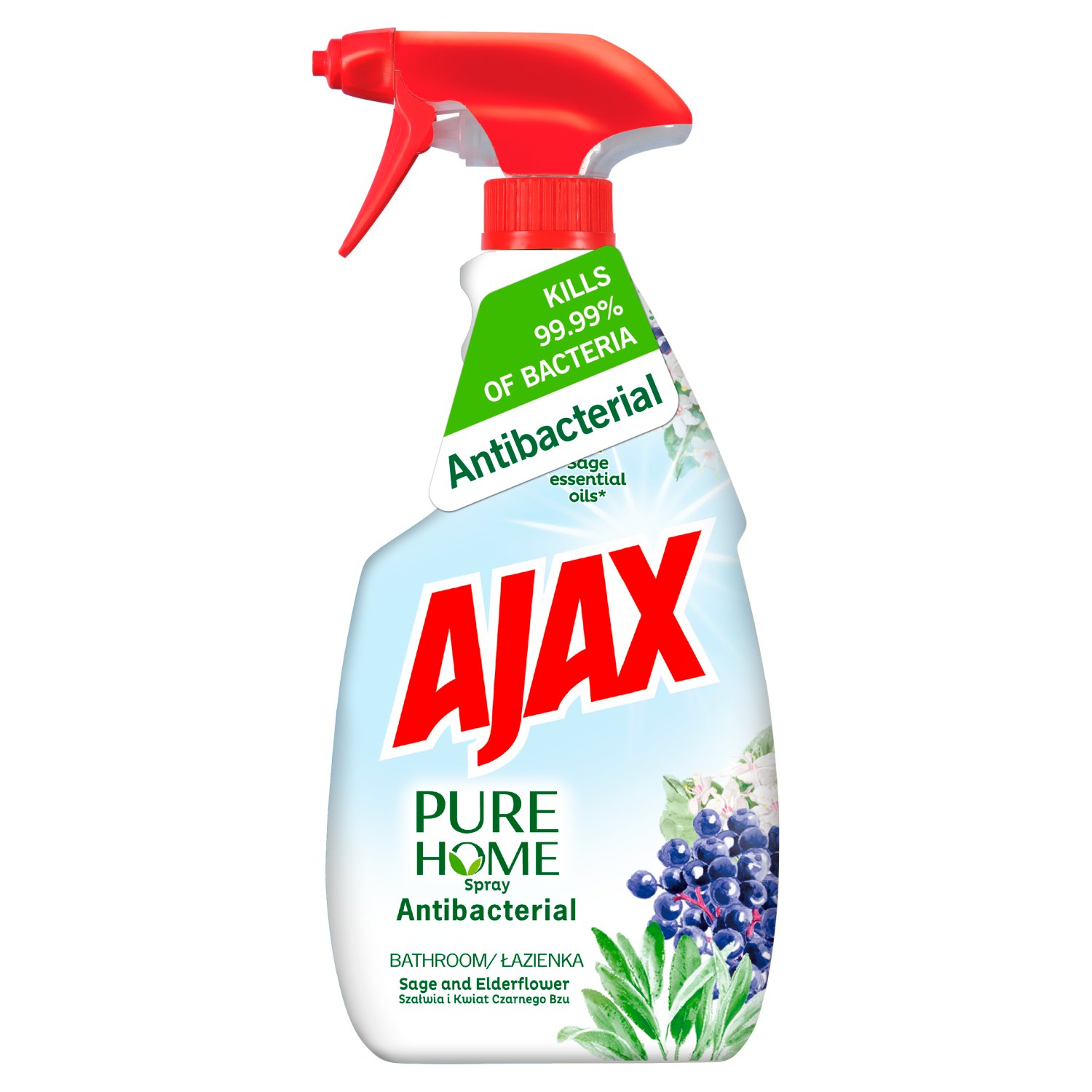 AJAX AJAX SPRAY PURE HOME ŁAZIENKA 500ML main product photo