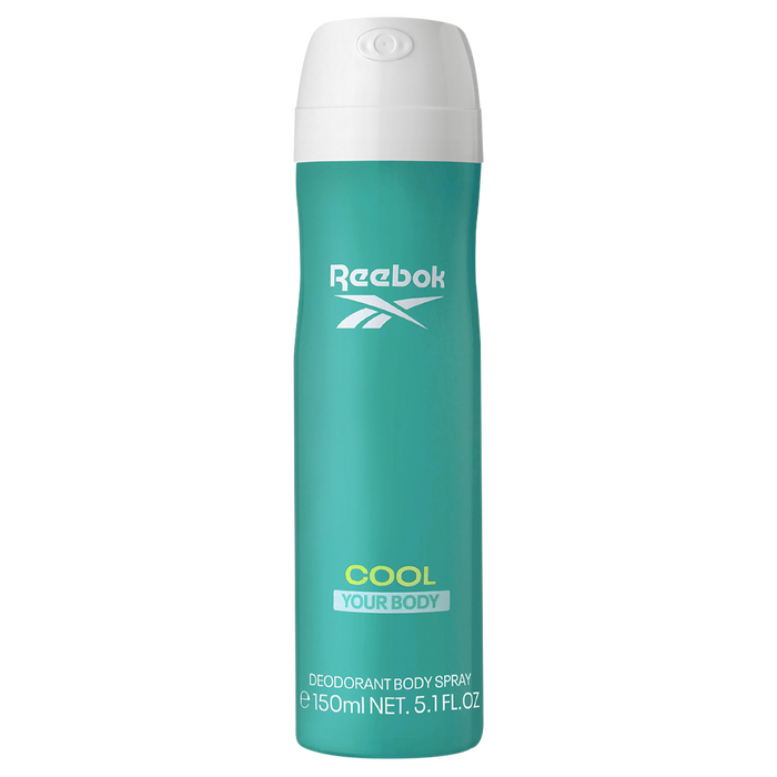 Reebok COOL YOUR BODY Dezodorat w sprayu dla kobiet 150 ml main product photo