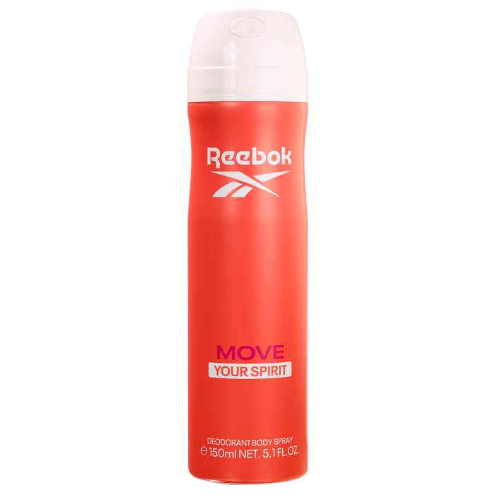 Reebok MOVE YOUR SPIRIT Dezodorat w sprayu dla kobiet 150 ml main product photo