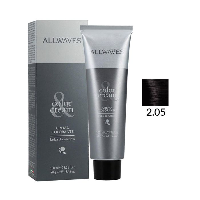 Allwaves Color Creme Farba Do Włosów 2.05 Pieprz 100 ml main product photo