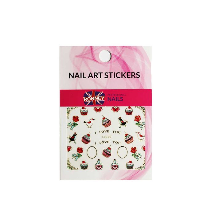 Ronney Nail Art Stickers Naklejki Wodne Na Paznokcie 230 1 szt. main product photo