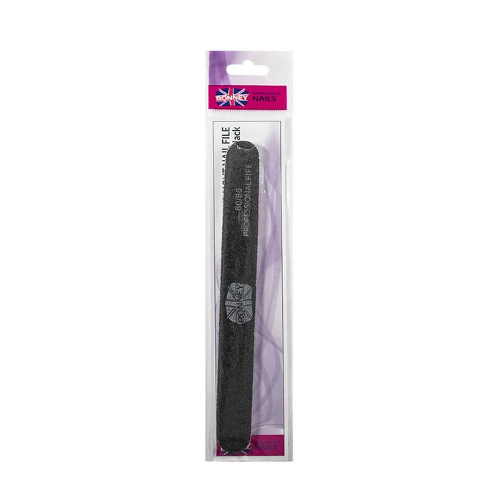 Ronney Professional Nails Pilnik Do Paznokci Czarny Straight 80/80 1 szt. main product photo