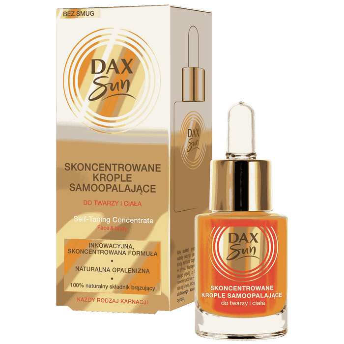 Skoncentrowane Krople Samoopalające Do Twarzy i Ciała 15 ml main product photo