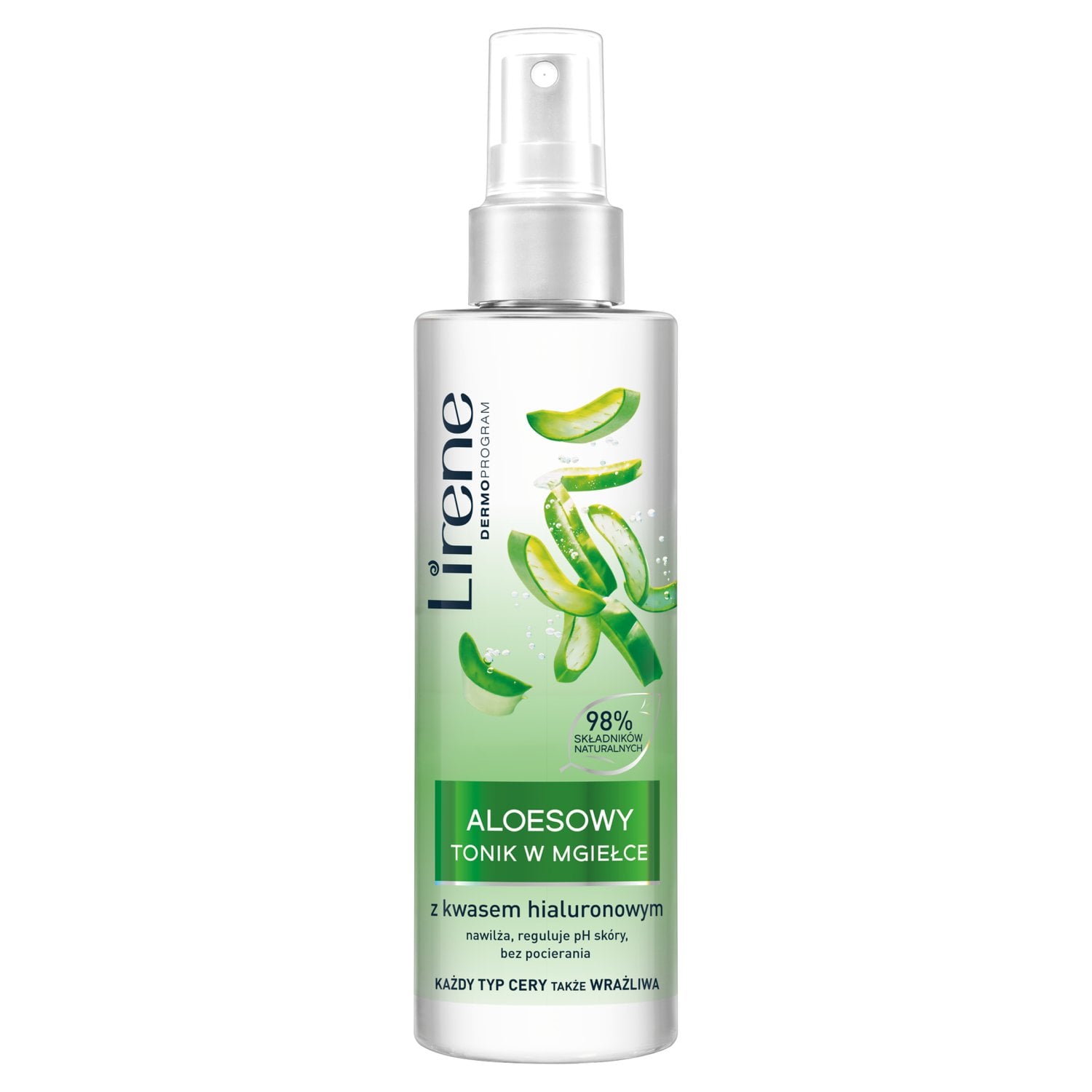 LIRENE ALOESOWY TONIK W MGIELCE 200 ML main product photo