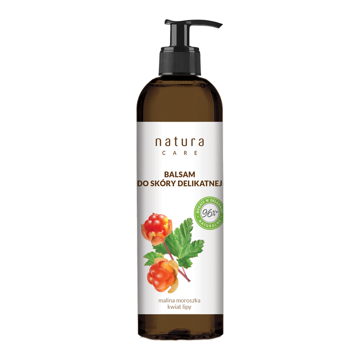Balsam Do Ciała Skóra Delikatna Malina Moroszka i Kwiat Lipy 380 ml main product photo