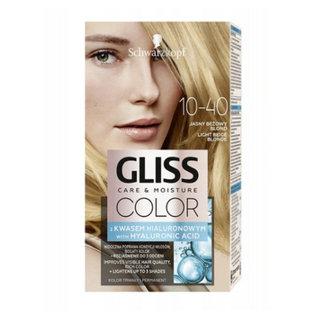 GLISS COLOR 10-40 JASNY BEŻOWY BLOND