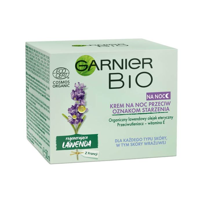GARNIER BIO KREM LAWENDOWY N/NOC 50ML main product photo