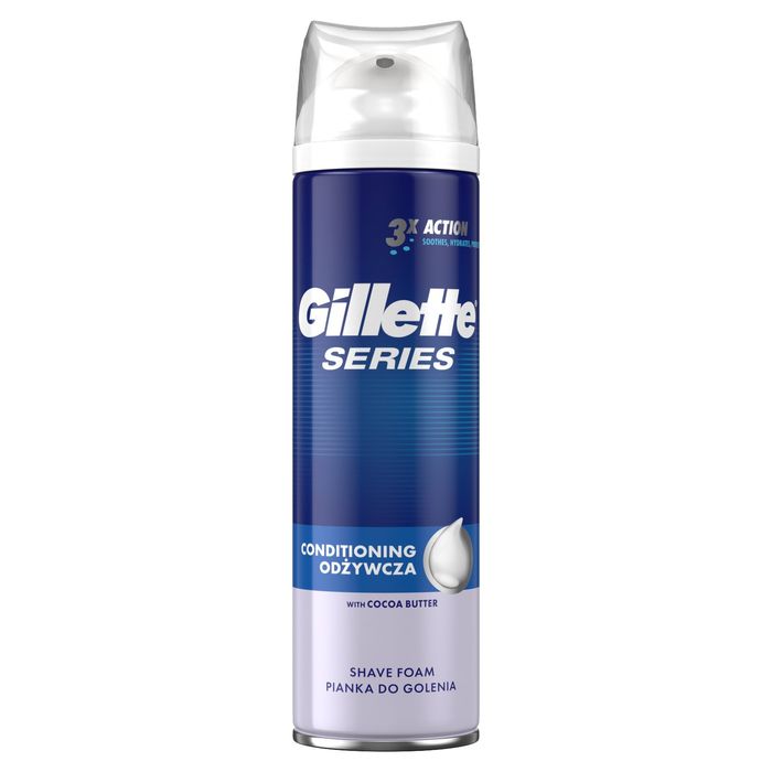 GILLETTE GILL. SERIES PIANKA D/GOL.ODZYW.250ML main product photo