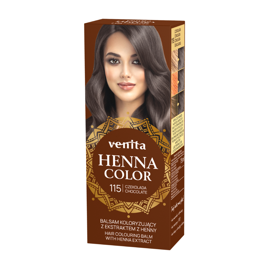 Venita henna color ziołowy balsam 115 czekolada