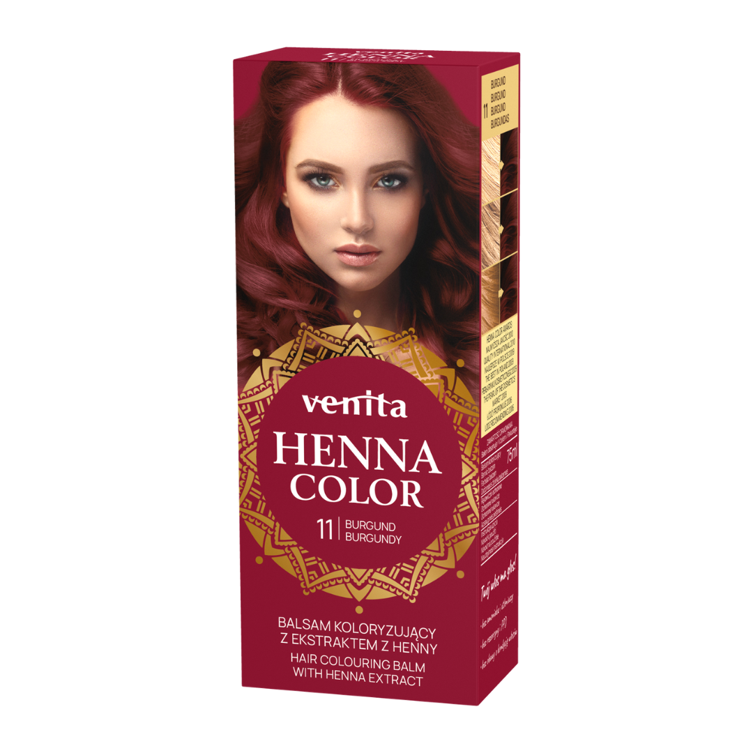 VENITA HENNA COLOR ZIOŁOWY BALSAM 11 BURGUND