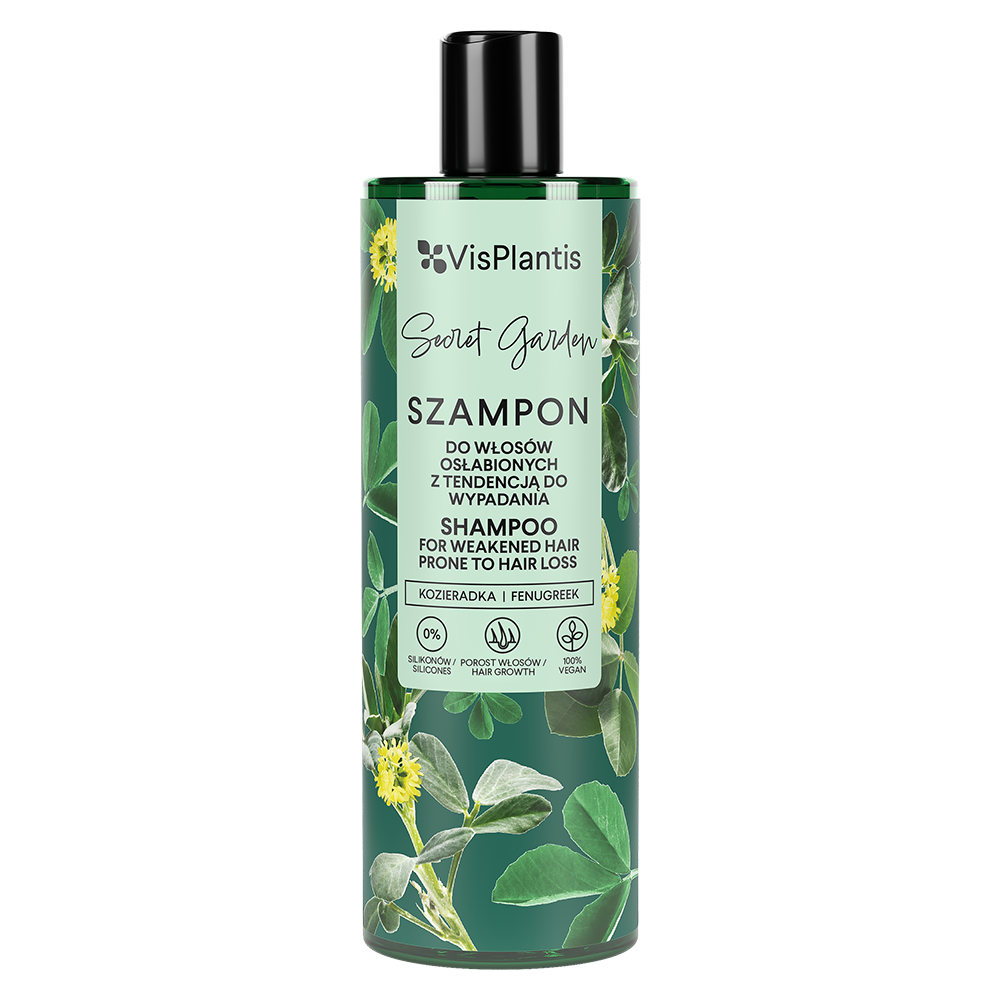 Vis Plantis Secret Garden Szampon do włosów osłabionych z tendencją wypadania 400 ml