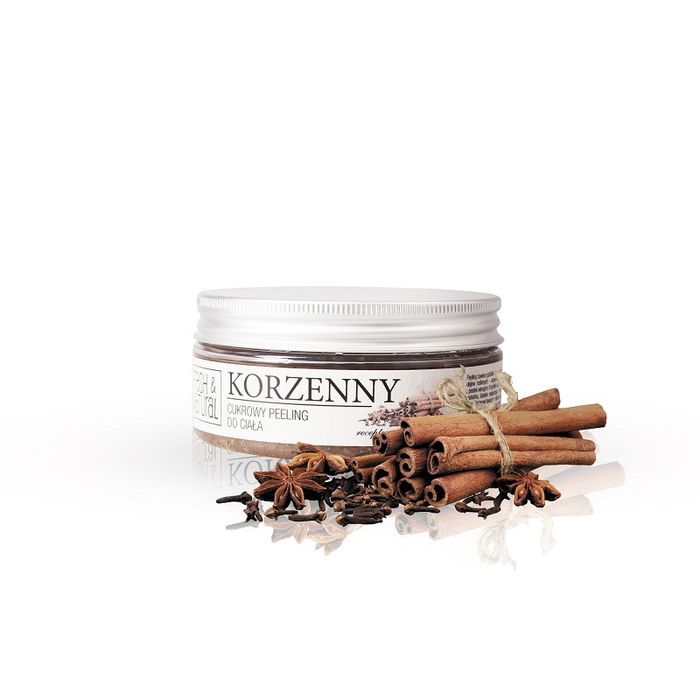 FRESH&NATURAL FN CUKR PEELING D/CIALA KORZENNY 250G main product photo