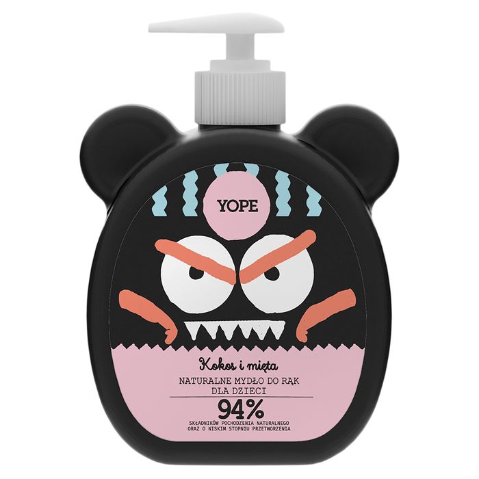 YOPE YOPE MYDLO D/DZIECI KOKOS-MIETA 400ML main product photo