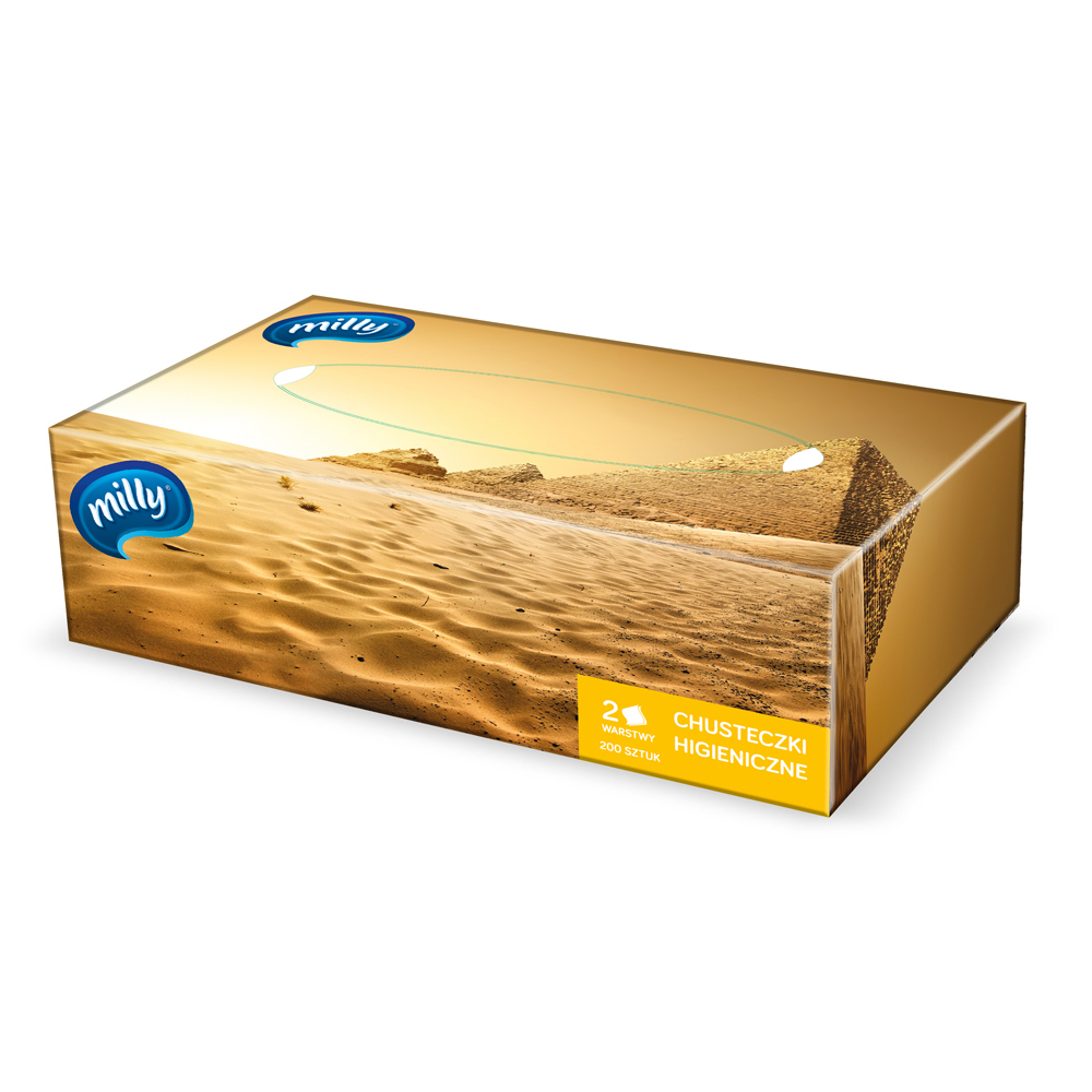 Chusteczki Higieniczne Pudełko Piramidy 200 szt. main product photo