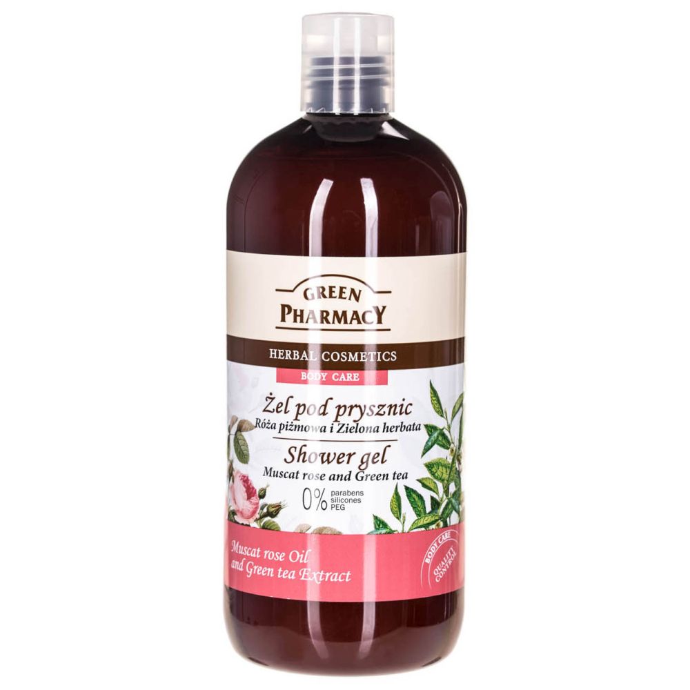 Żel Pod Prysznic Róża Piżmowa Zielona Herbata 500 ml main product photo