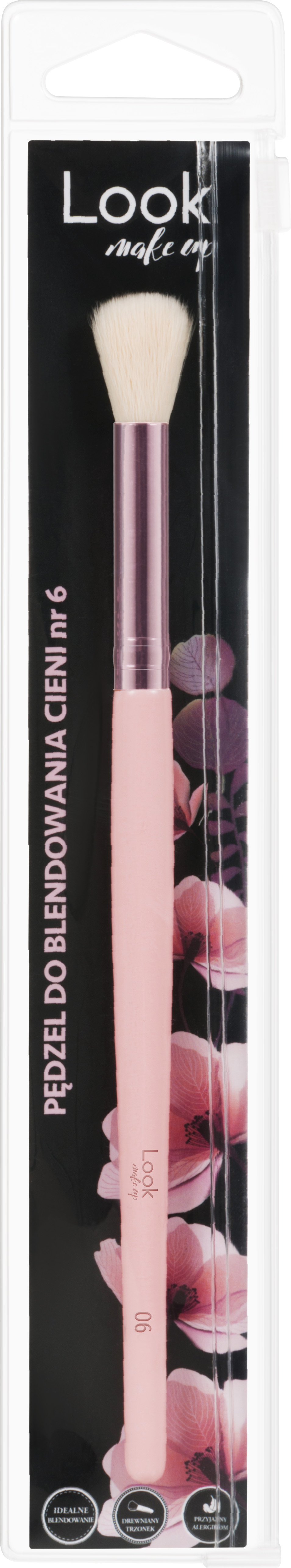 LOOK MAKEUP PĘDZEL BLEND.CIENI NR.6.1SZT