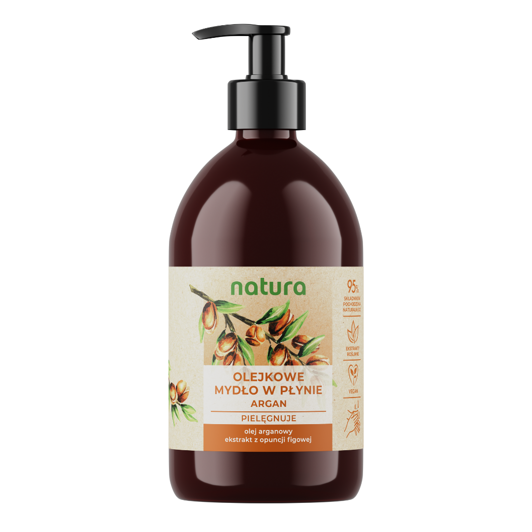 NATURA OLEJKOWE MYDŁO DO RĄK ARGAN 500ML