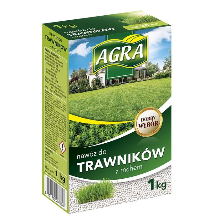 AGRA AGRA GRANULAT DO TRAWNIKOW Z MCHEM 1 KG main product photo