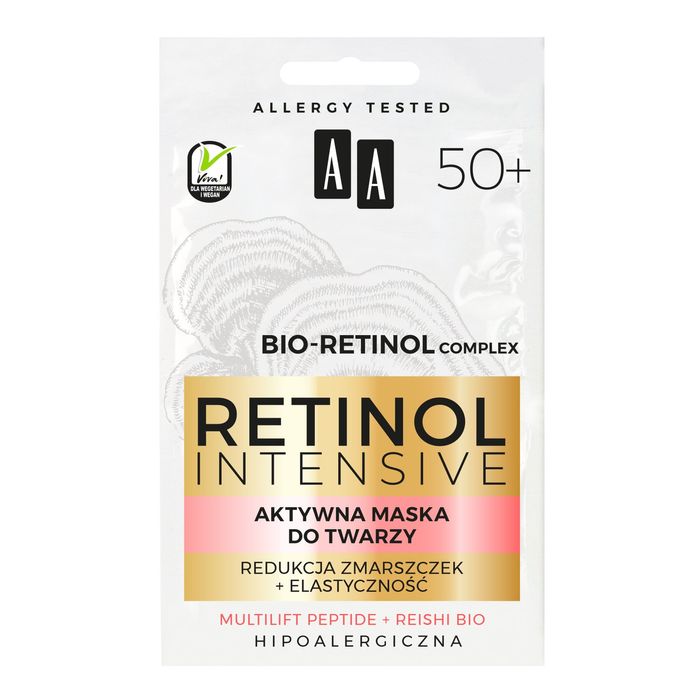 AA AA RETINOL 50+ MASKA RED ZMARSZ 2X5ML main product photo