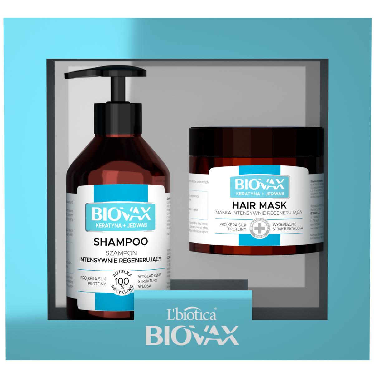 Zestaw: Szampon do włosów 200 ml + Maska do włosów 250 ml main product photo