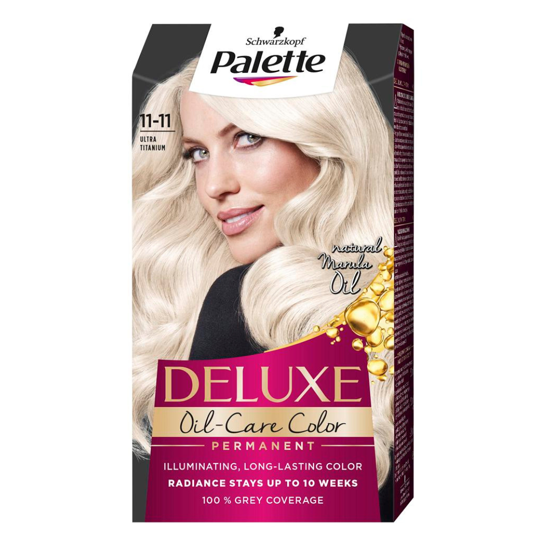 SCHWARZKOPF PALETTE DELUXE OIL CARE COLOR 11-11 ULTRA BLOND